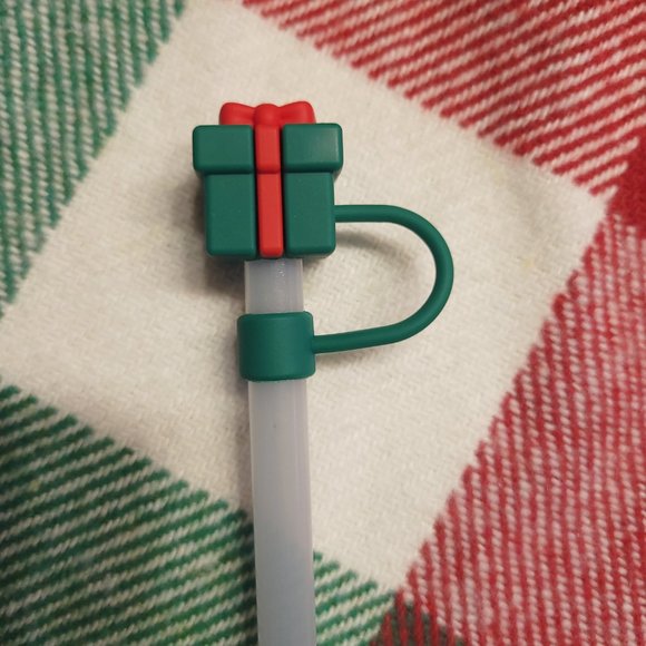 NEW 5pc Stanley Christmas Straw Topper Cup Cover Accessory Stocking Stuffer - Picture 8 of 10